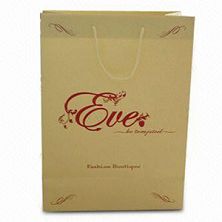 add logo Paper shopping bags